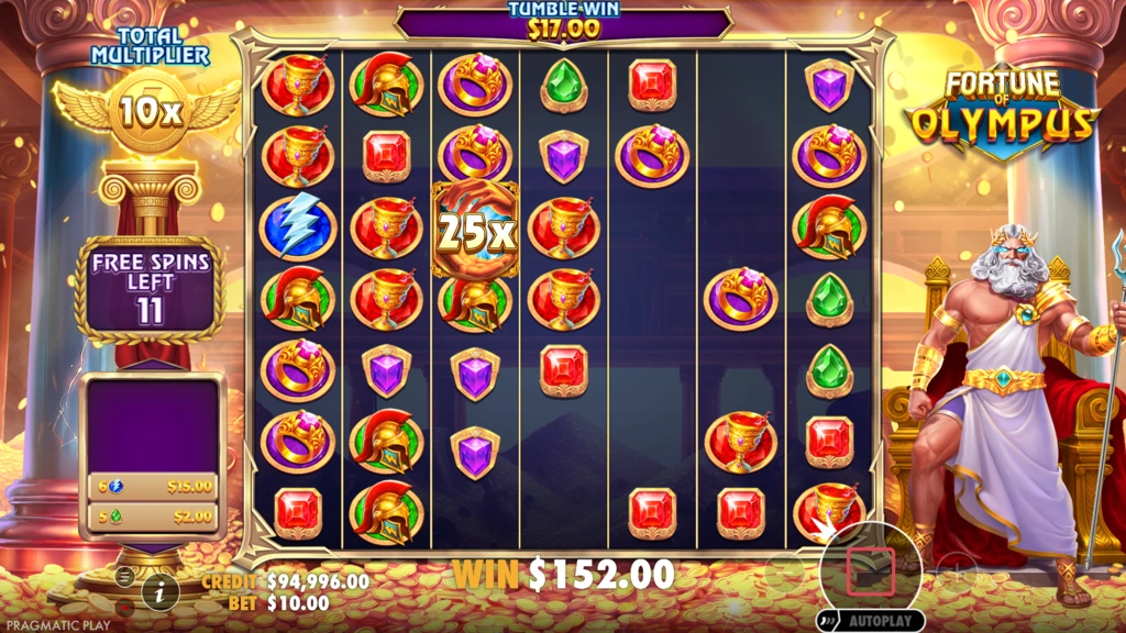 Fortune of Olympus Free Spins Fortune of Olympus Free Spins